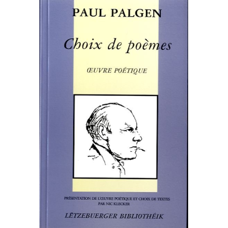 PALGEN, Paul: Choix de Poèmes (Bd.5)