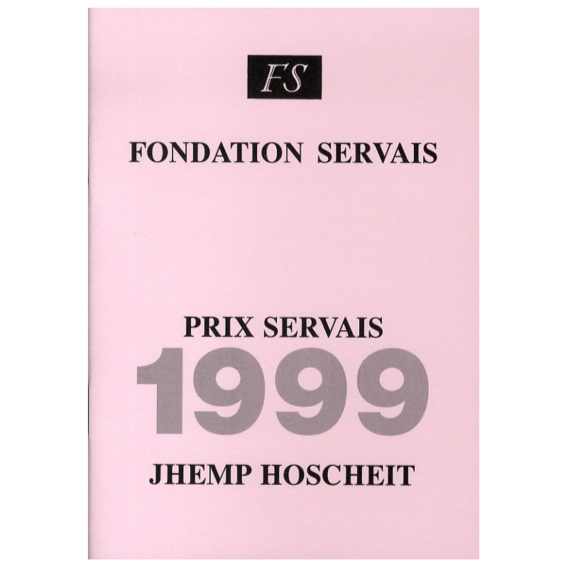 Prix Servais 1999 Jhemp Hoscheit