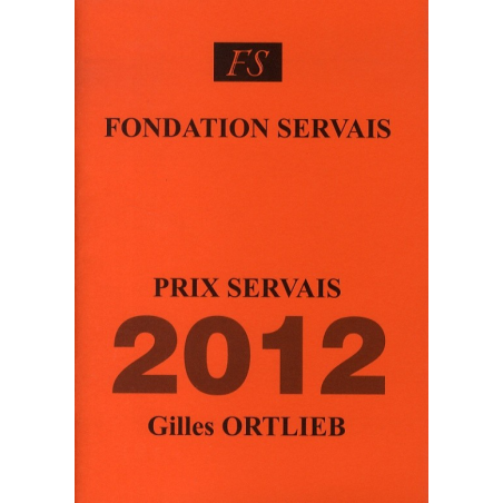 Prix Servais 2012 Gilles Ortlieb