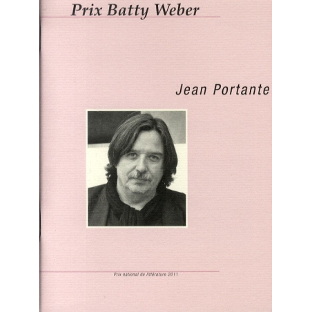 Prix Batty Weber: Jean Portante